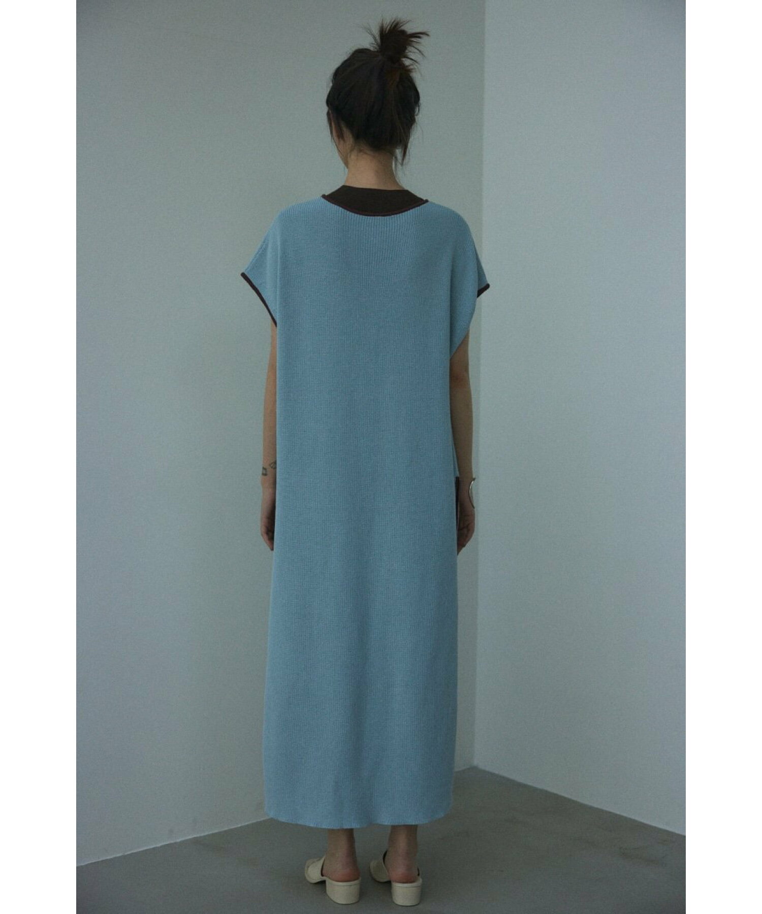 piping slit long tops